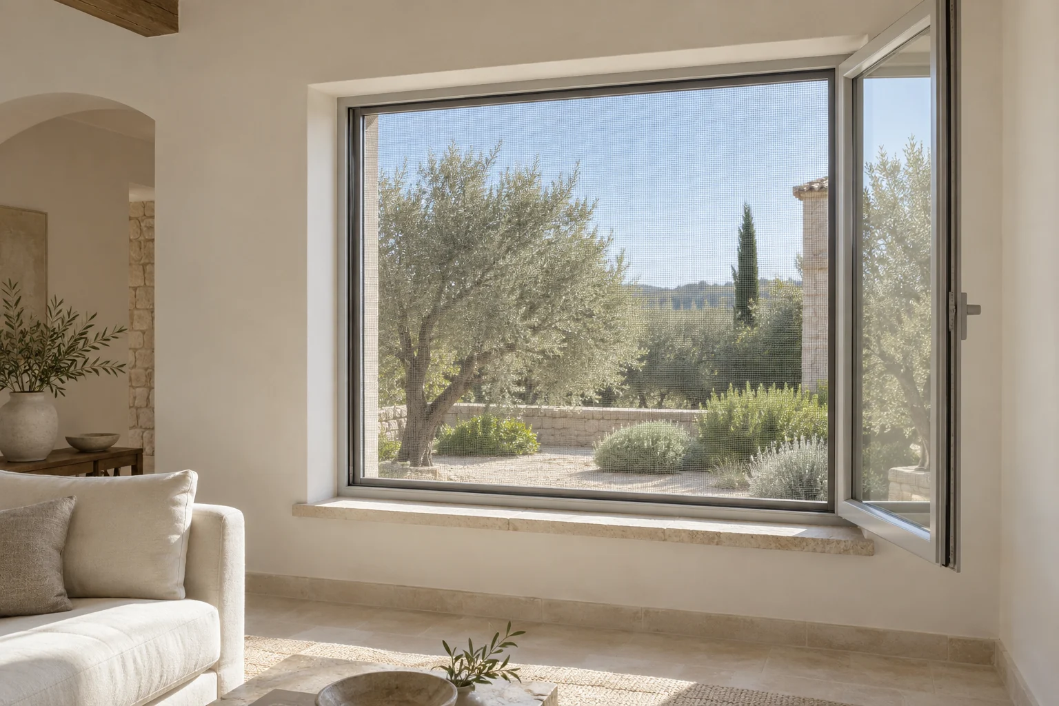 Store Moustiquaire — ambiance, vue 2