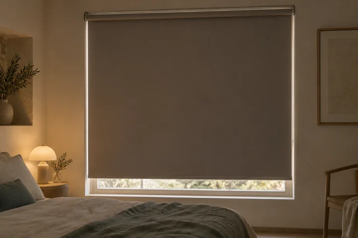 Store Rouleau Blackout — ambiance, vue 1